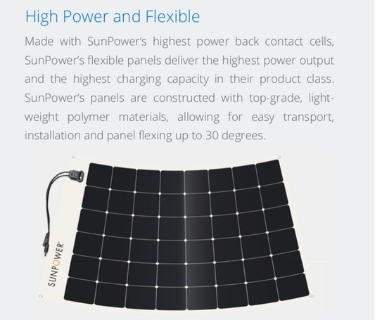 COMING SOON !! 170W FLEXI SOLAR PANELS