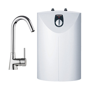 Stiebel Eltron SNU 10 S Under Sink Compact Storage Water Heater And MES-G Tap