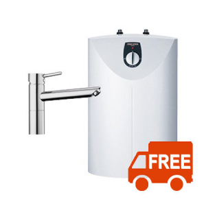 Stiebel Eltron SNU 10 S Under Sink Compact Storage Water Heater And MES-A Tap