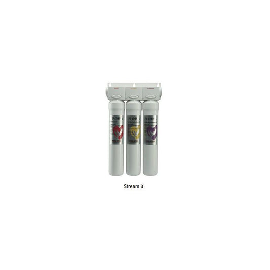 Stiebel Eltron Stream 3 Water Filtration Replacement Filter Cartridge Pack -Filter Pack Stream 3 Stage 10”